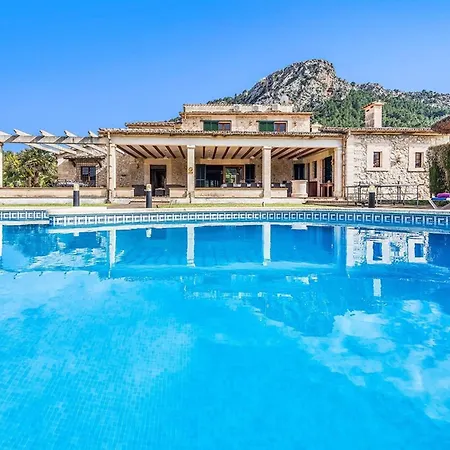 Villa Beautiful Mallorca 4 Bedrooms Charming Grove Private Pool Magical Scenery Pollenca
